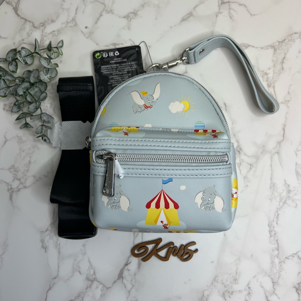 Loungefly Disney Dumbo Circus Tent Wristlet